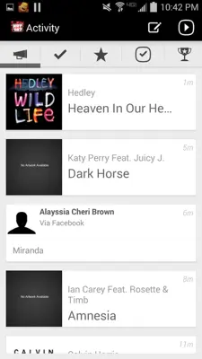 Hot 107 android App screenshot 1